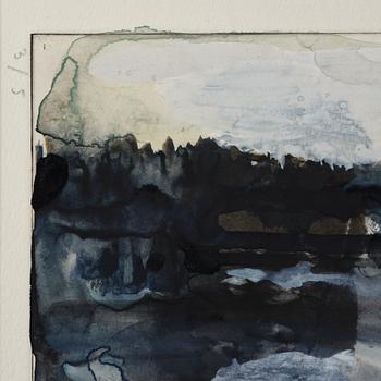 Lars Lerin, Northern Landscape.