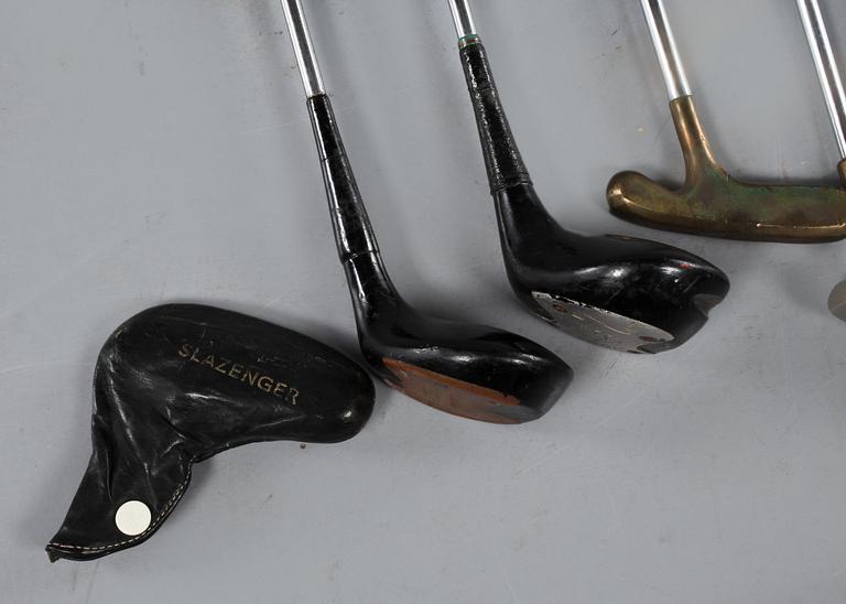 GOLFBAG, skinn, 1900-talets första hälft.