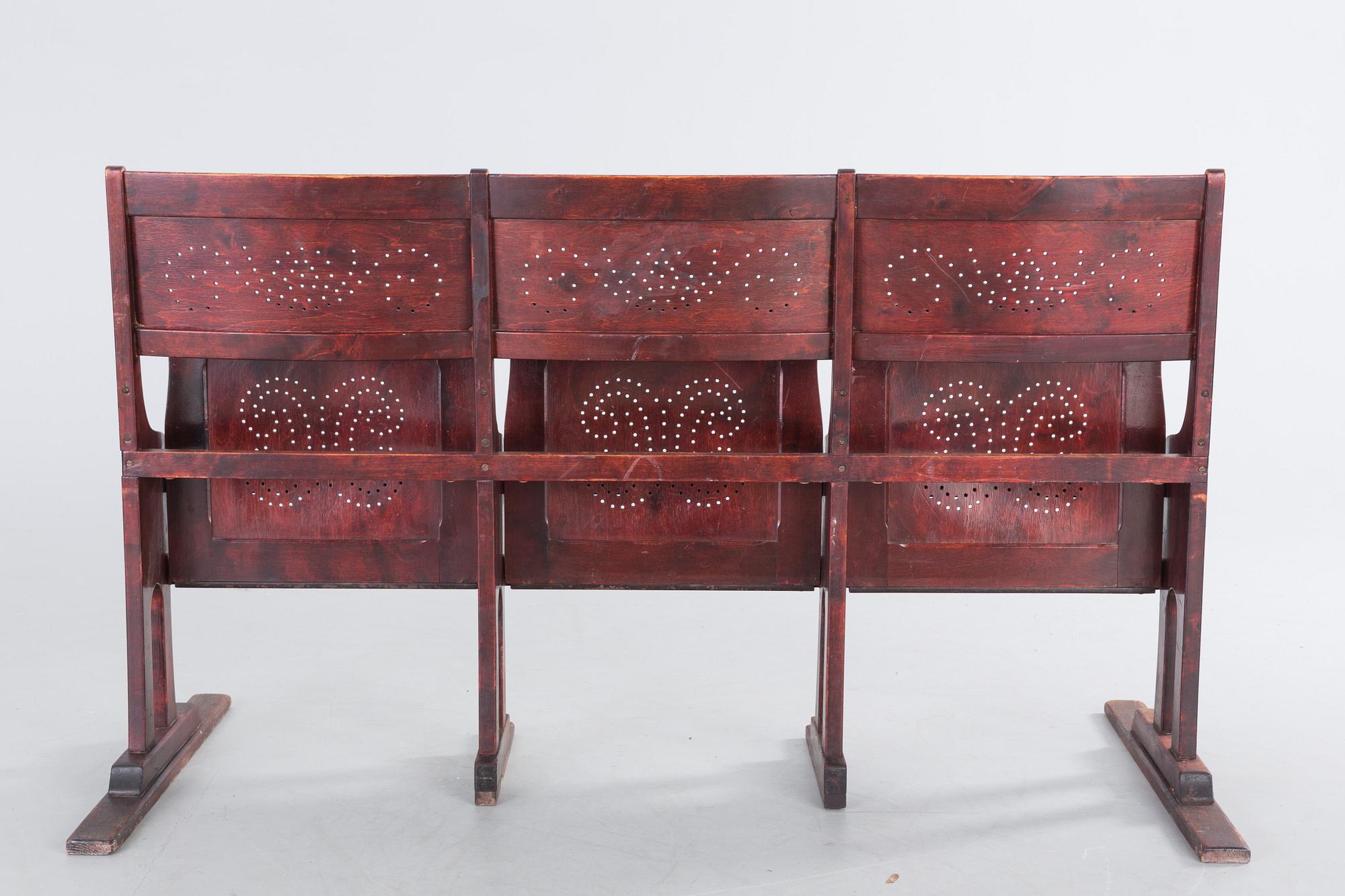 SOFFA, fällbar, jugend 1900-talets början.