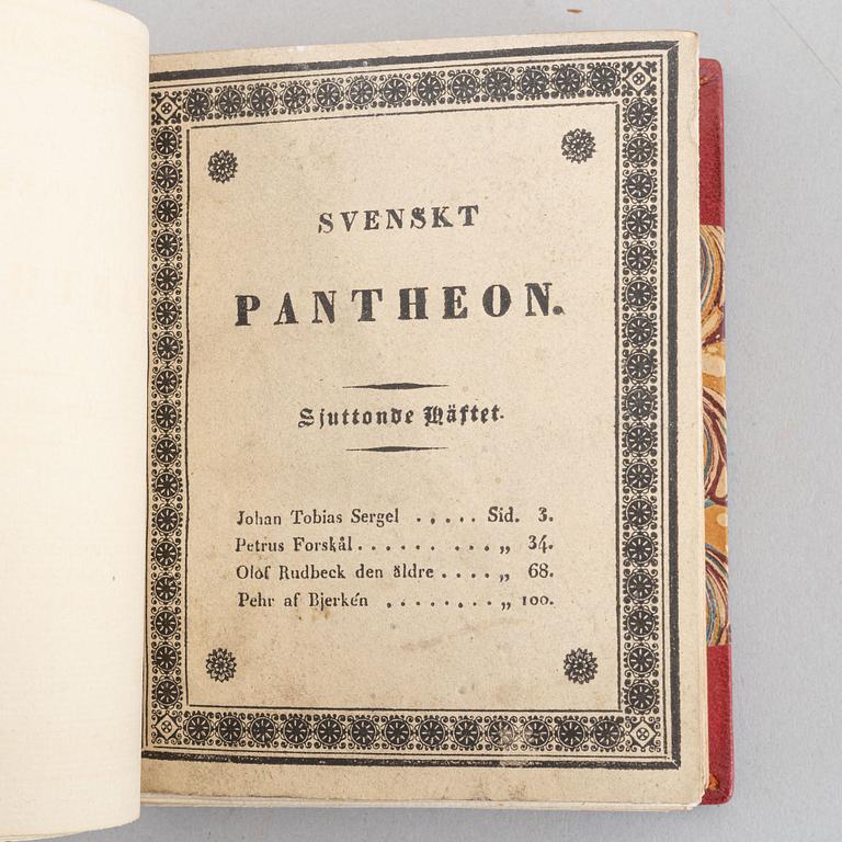 An attractively bound set, with 80 portrait plates, 5 vols.