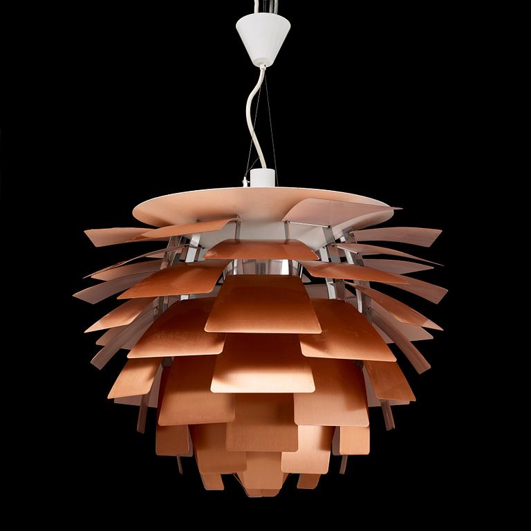 A Poul Henningsen PH 'Artichoke' ceiling lamp, Louis Poulsen, Denmark.