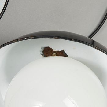 Paavo Tynell, a set of six 1930s ceiling lamps for Taito.