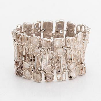 Juhls, rannekoru ja korvakorut, sterlinghopeaa, Norja.