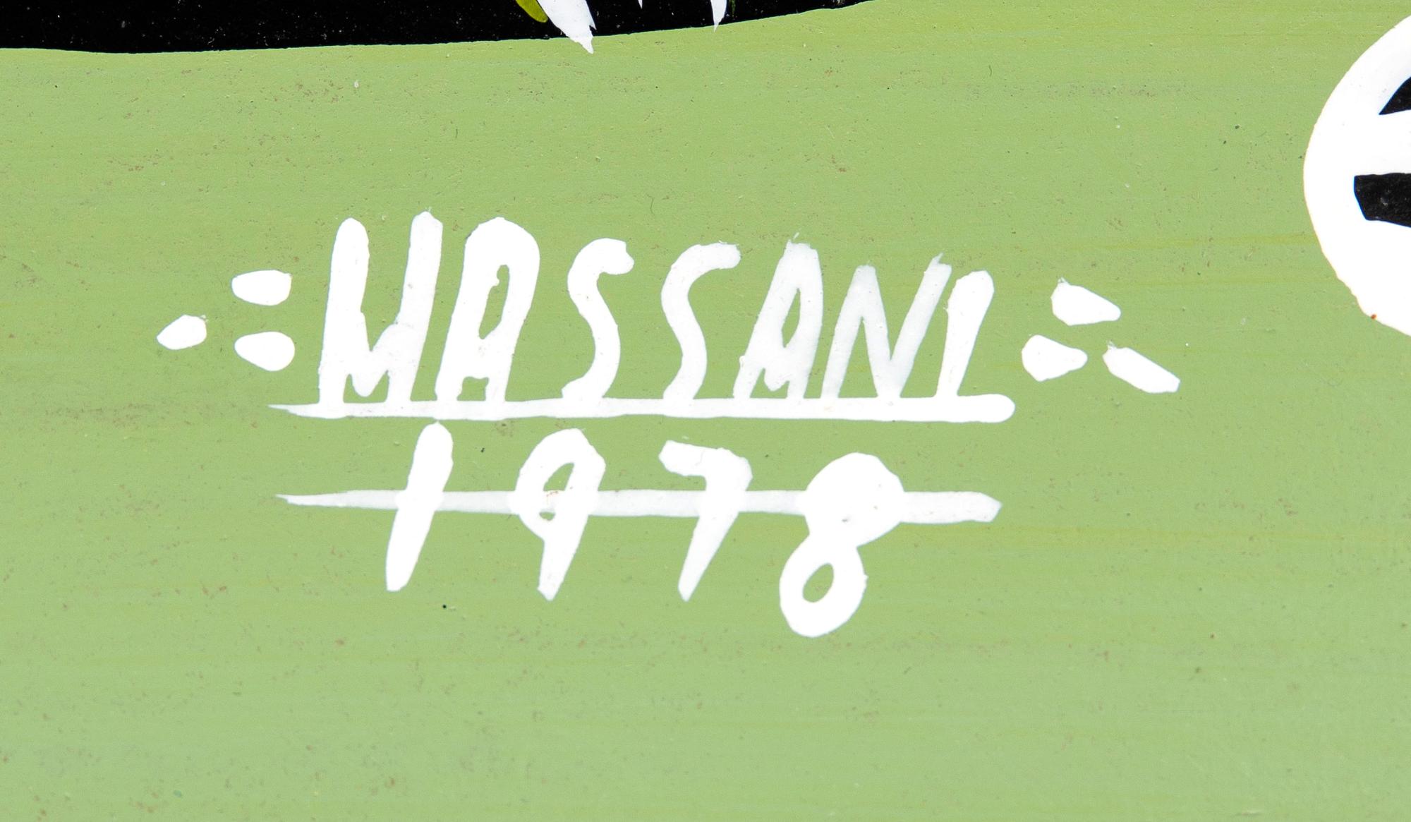 Massani, s.k. Tinga-Tinga målning, 1978.