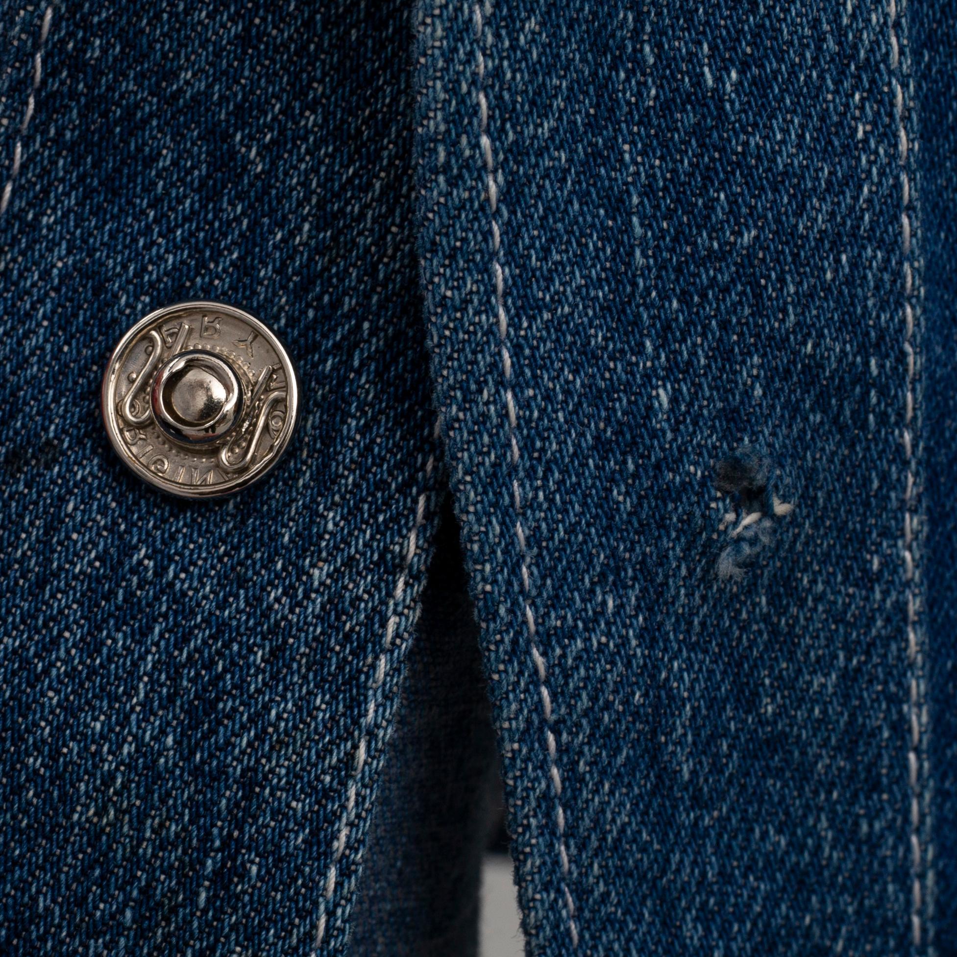 A studded denim shirt worn by Benny Andersson from ABBA.