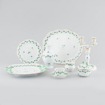 20 pieces of porcelain tableware from Herend, 20th century.