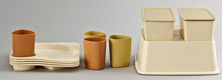 PICNICSET, plast, "Taffel", Sigvard Bernadotte, Husqvarna.