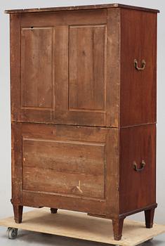A late Gustavian late 18th century filing cabinet.