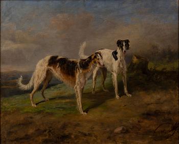 NIKOLAI JEGOROVICH SVERTSCHKOFF, THE HUNTER'S DOGS.