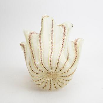 Vas "Fazzoletto", Venini, Murano, Italien 1950-60-tal.