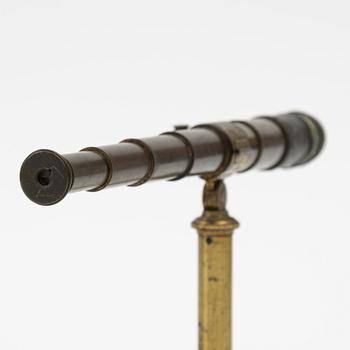 Telescope on stand, R Field & Son Birmingham, mid-19th century.