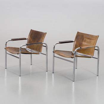 A PAIR OF ARMCHAIRS "KLINTE" BY TORD BJÖRKLUND FOR IKEA.