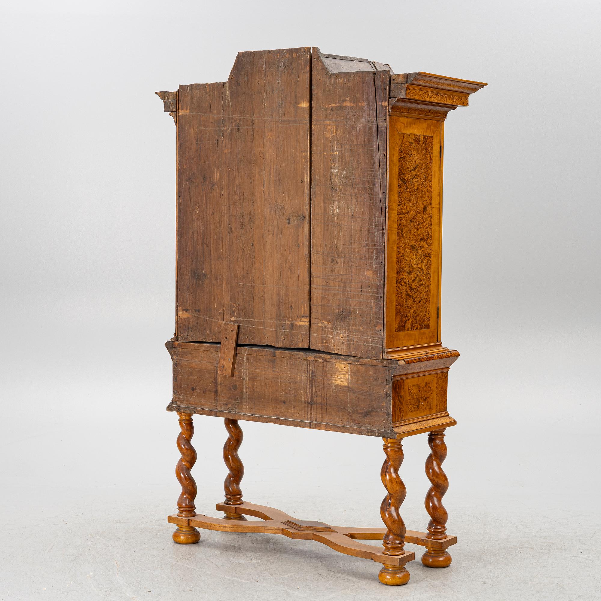 A late Baroque cabinet, 18th Century.
