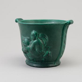 OTTILIA ADELBORG, possibly. A ceramic plant pot, 1920's/30's.