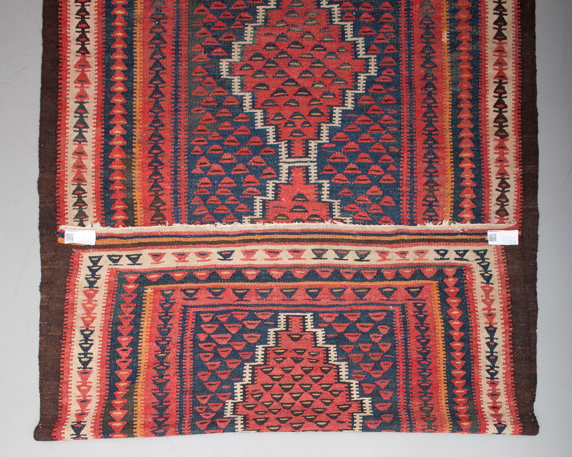 MATTA, Kelim, old, ca 280x144 cm.