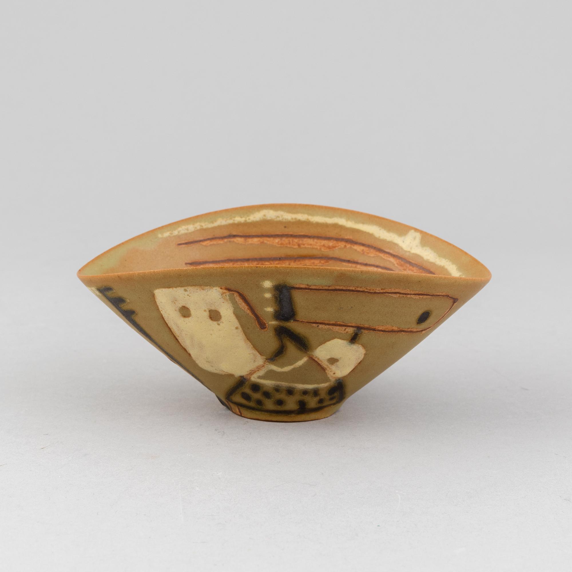 Beate Kuhn, a stoneware bowl, Germany, 1950's/1960's.