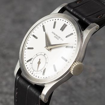 Patek Philippe, Calatrava, "Steel Borgel Case", ca 1940.