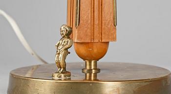 BORDSLAMPA, ART DECO, 1920/30-TAL.
