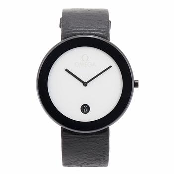 OMEGA, Art Collection, Maxi, designad av Max Bill, armbandsur, 40 mm,