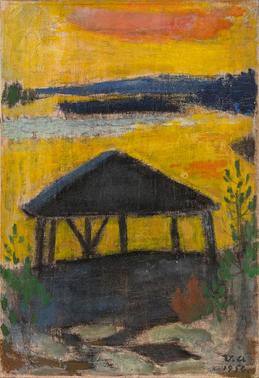 Wäinö Aaltonen, Skymningslandskap.