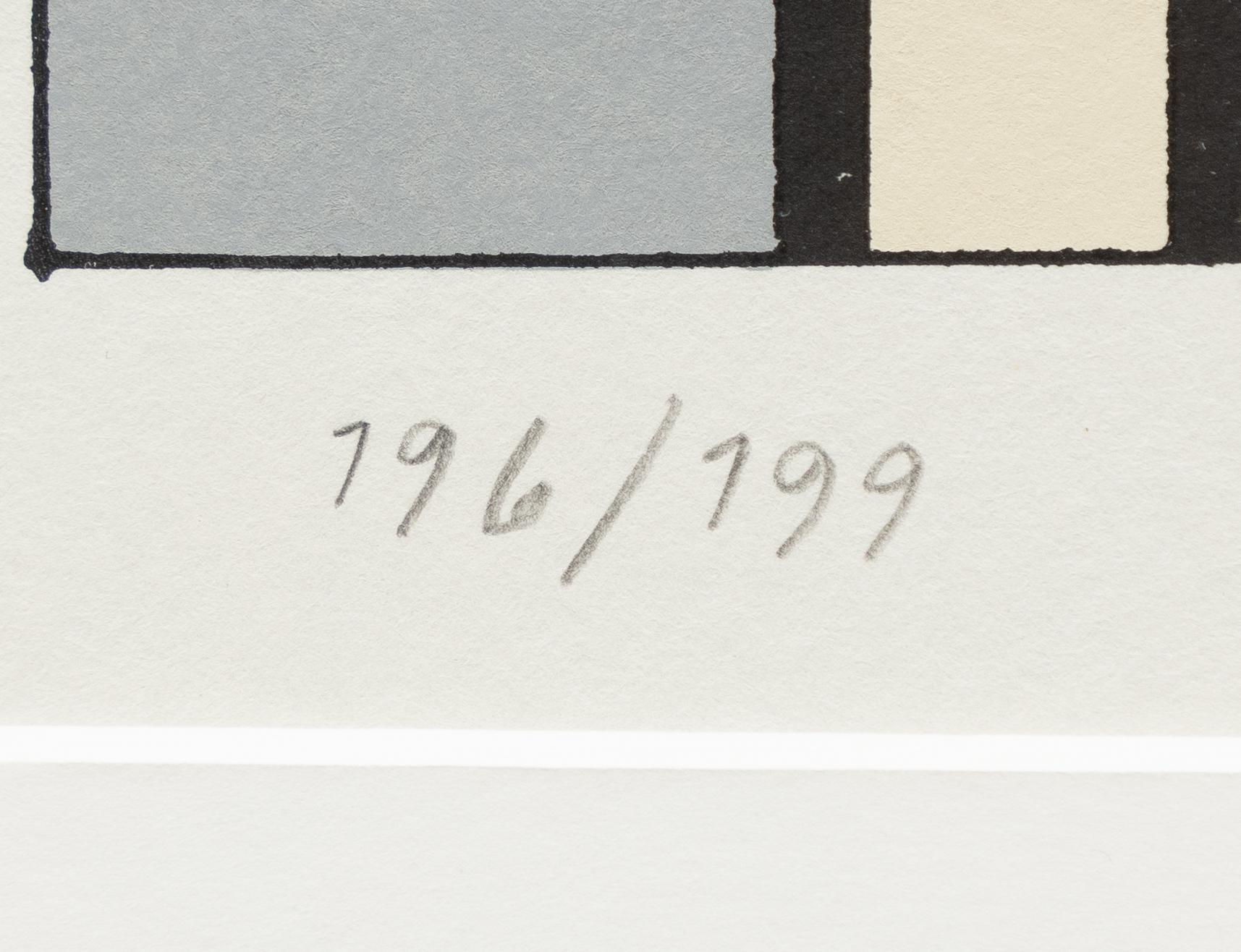 Franciska Clausen, "Composition neoplasticiste (Hommage á Mondrian)".