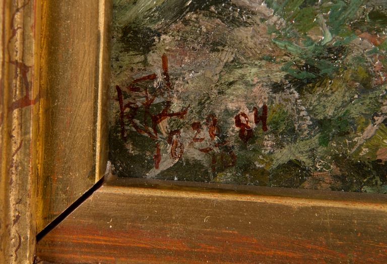 Berndt Lindholm, Skogsvy.