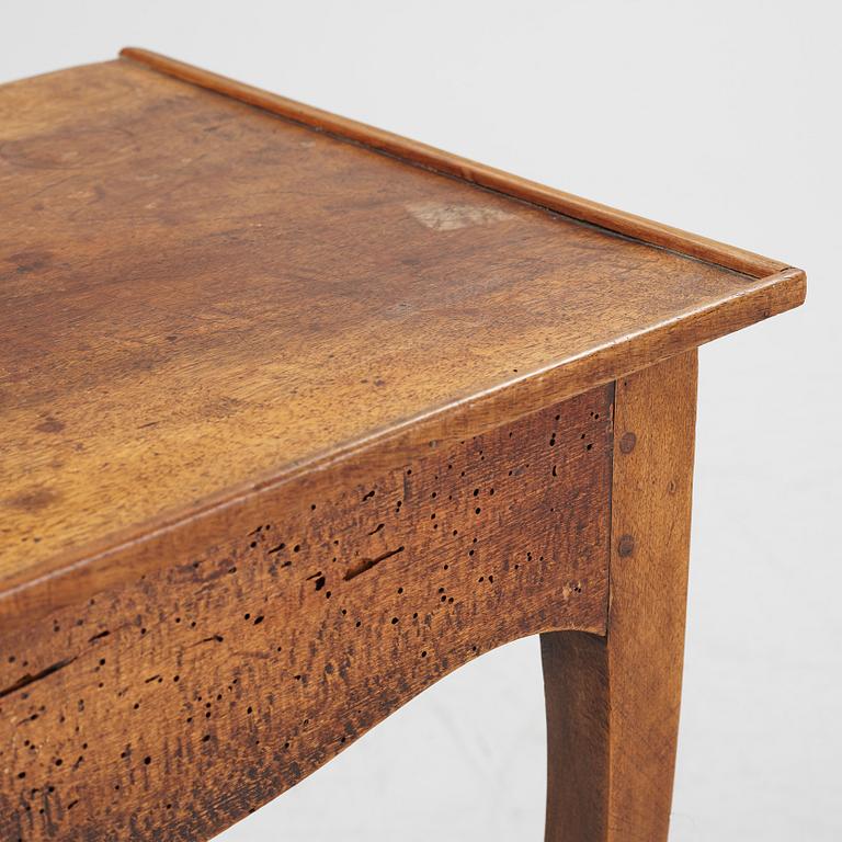 A Swedisch rococo  table, later part of the 18th century.