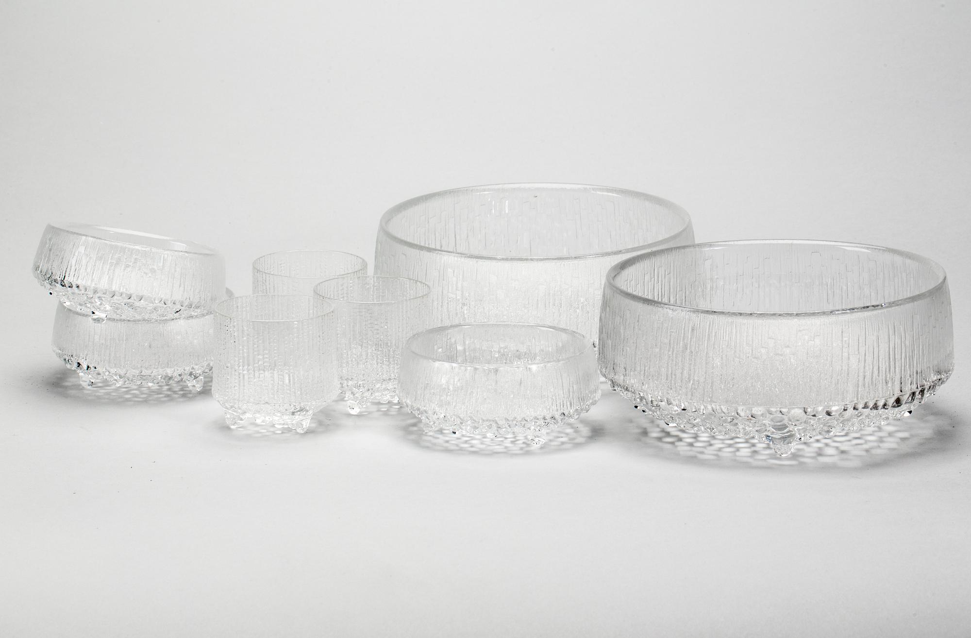 SERVISDELAR, 19 dlr, "Ultima", Timo Sarpaneva, Iittala, 1900-talets senare del.
