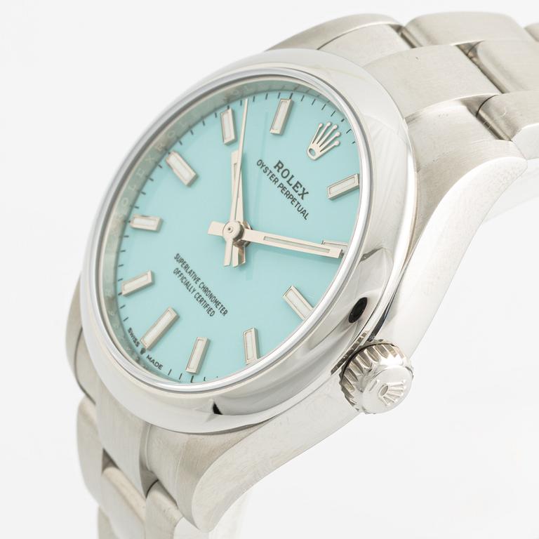 Rolex, Oyster Perpetual 31, "Tiffany Dial", armbandsur, 31 mm.