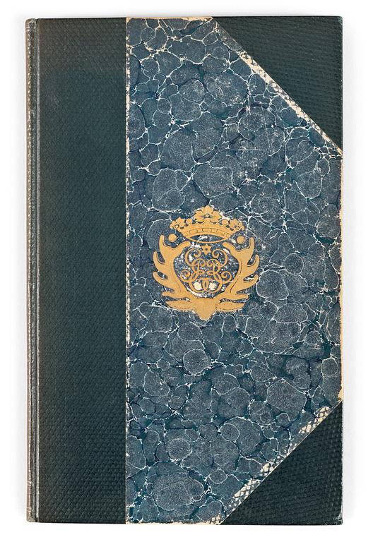 BOK. Hjelm P. J., Berättelse om Elfdals porphyrverk i Öster-Dalarna, Stockholm, C. F. Marquard, 1802.