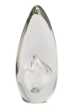 506. Timo Sarpaneva, A GLASS SCULPTURE.