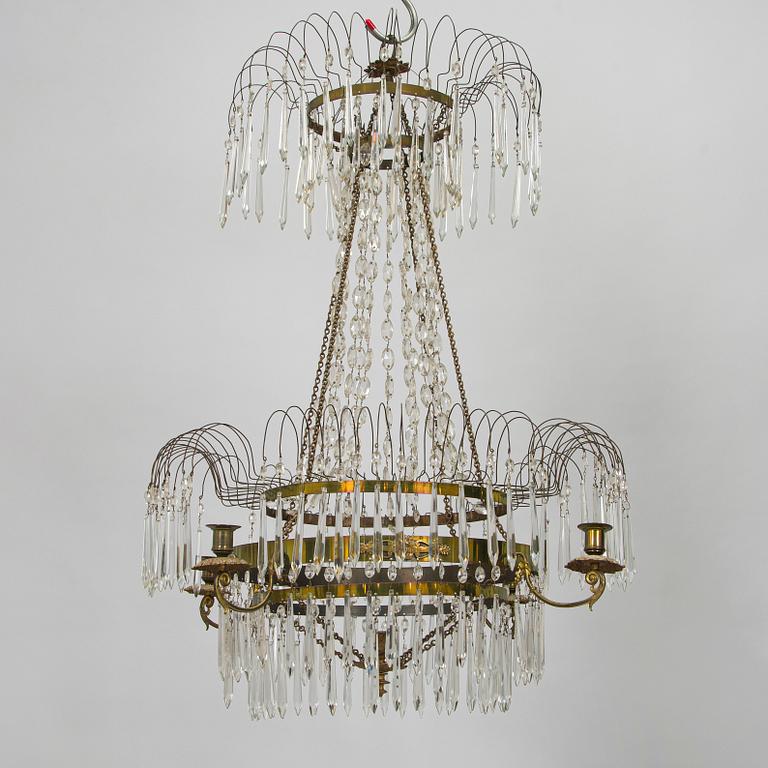 Takkrona, 1800-talets senare hälft.