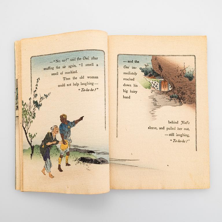 A set of five books of Japanese fairy tales. Rendered in to English By Lafcadio Hearn. T Hasegawa Publisher,