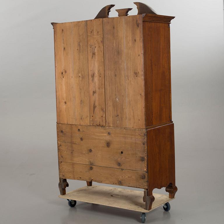 A Swedish mid 1700's cupboard.
