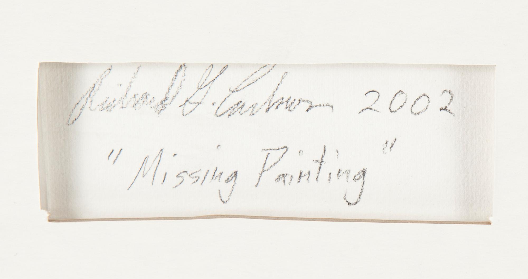 RICHARD GRIFFITH CARLSSON, gouache, signerad och daterad 2002 á tergo.