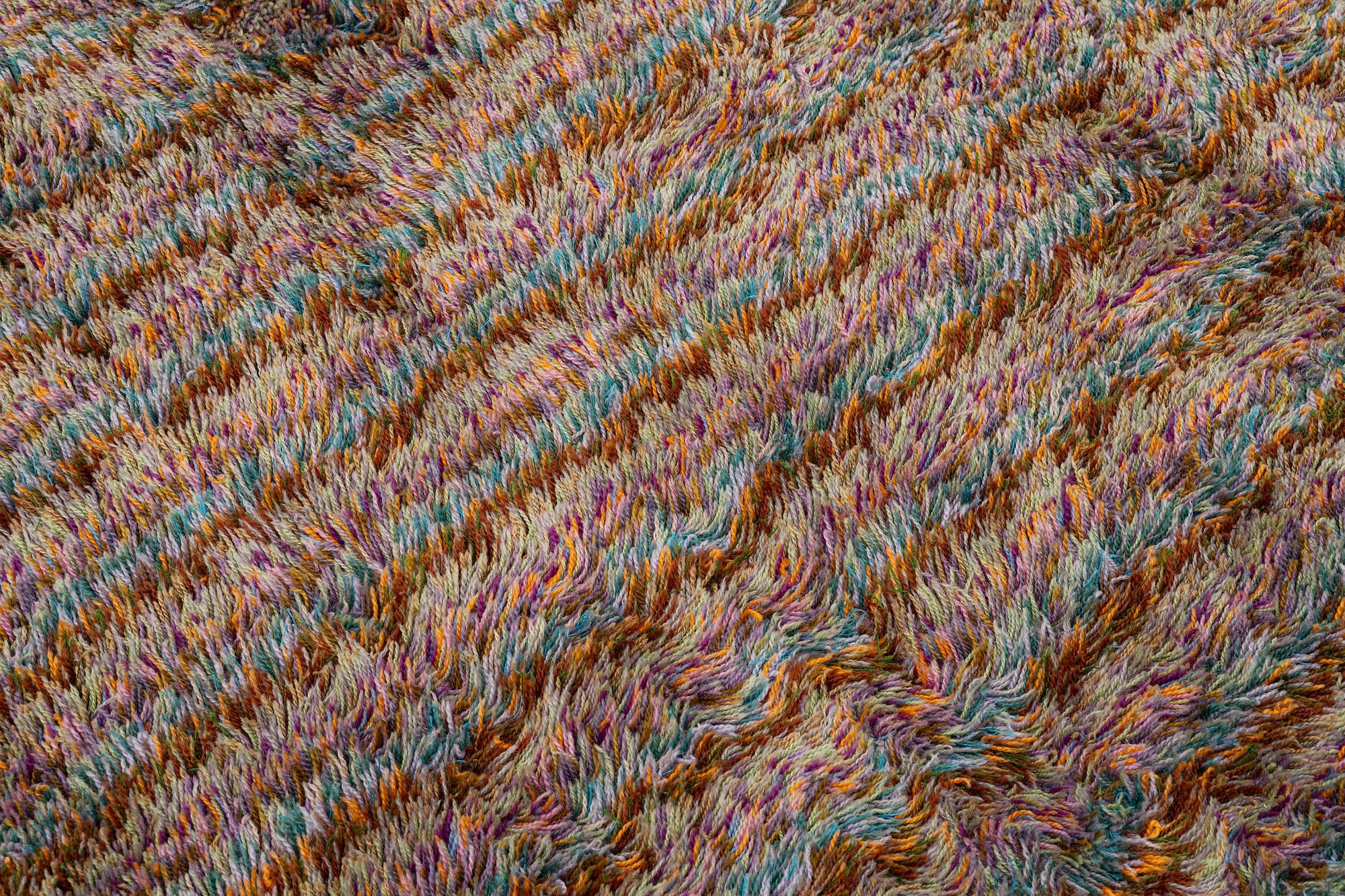 Agda Österberg, a criterionrya (AVA-rya) pile carpet, c. 231.5 x 171 cm.