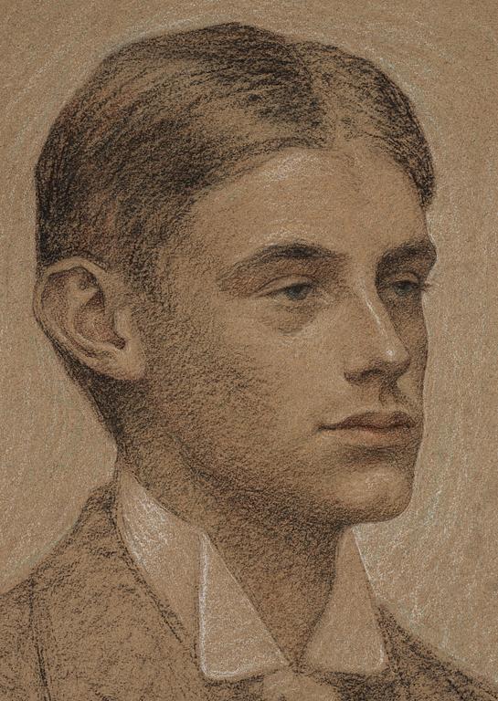 Tyra Kleen, Portrait of a young man.