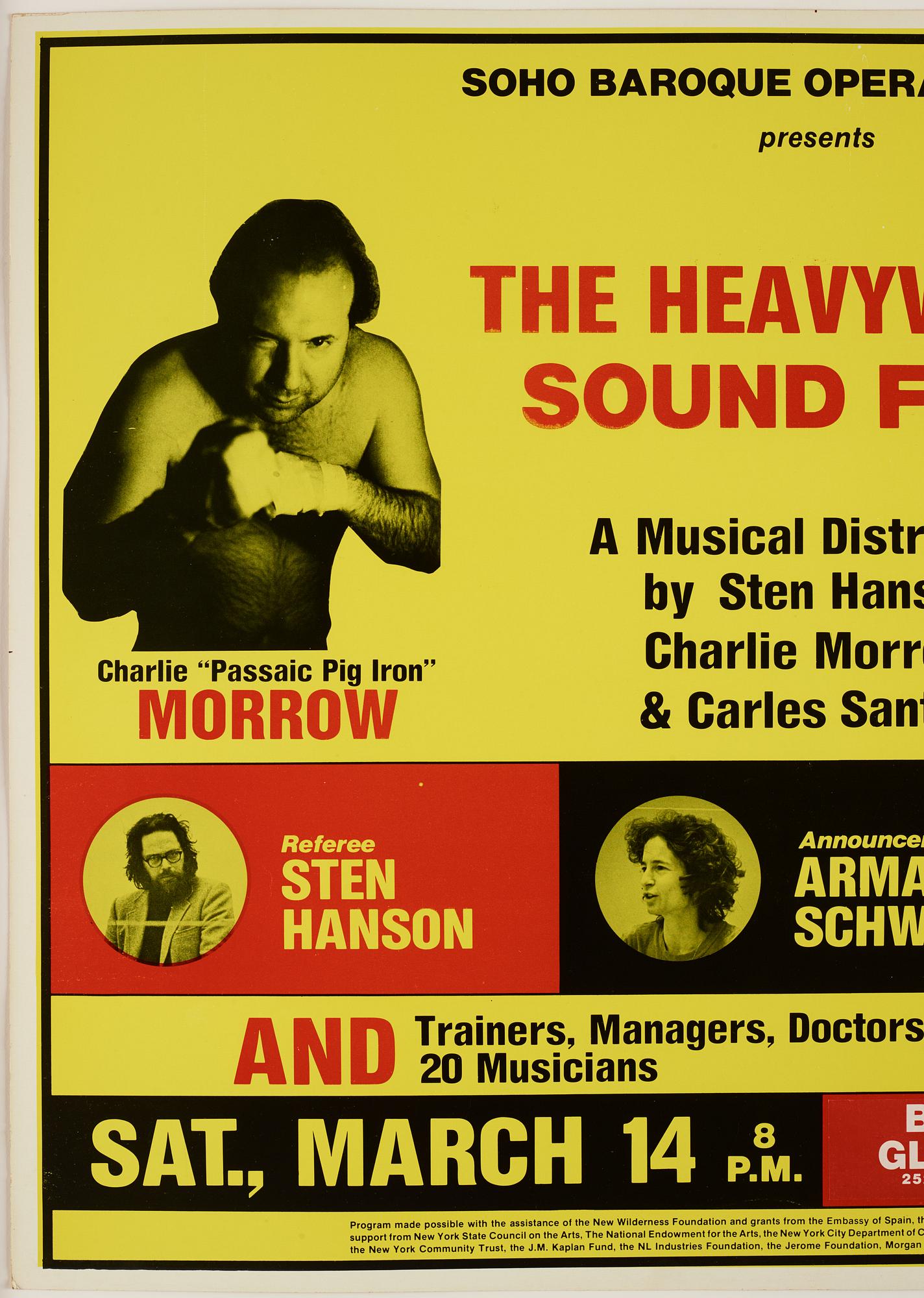 Sten Hanson, "The Heavyweight Sound Fight".