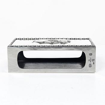 Georg Jensen, A silver matchbox case, model 83, Copenhagen 1919.