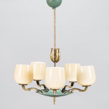 Paavo Tynell, a 1930/1940's '1374' chandelier for Taito.