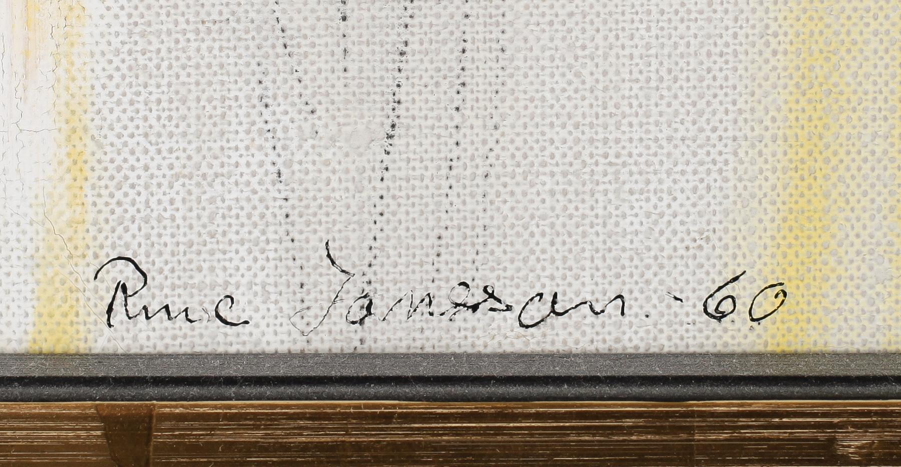 RUNE JANSSON, olja på duk, signerad och daterad -60.