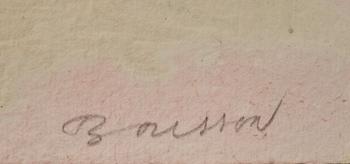 PIERRE MARIE BRISSON, blandteknik, sign o numr 16/20.