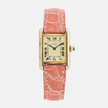 CARTIER, Tank, wristwatch, 20 x 28 mm.