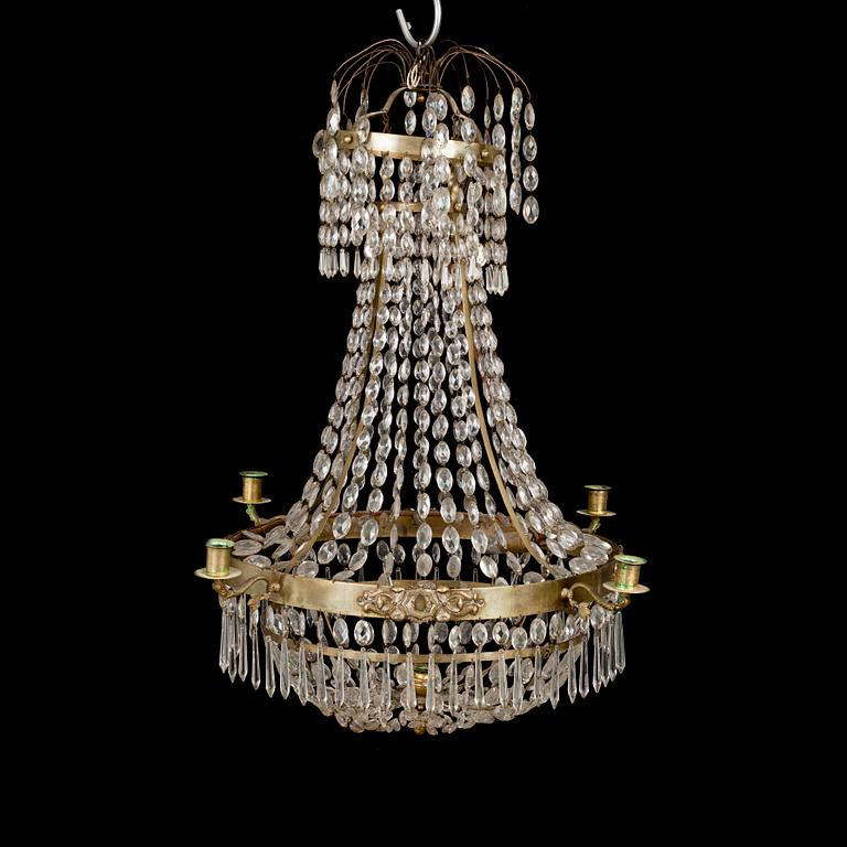 LJUSKRONA, gustaviansk stil 1800-talets slut.