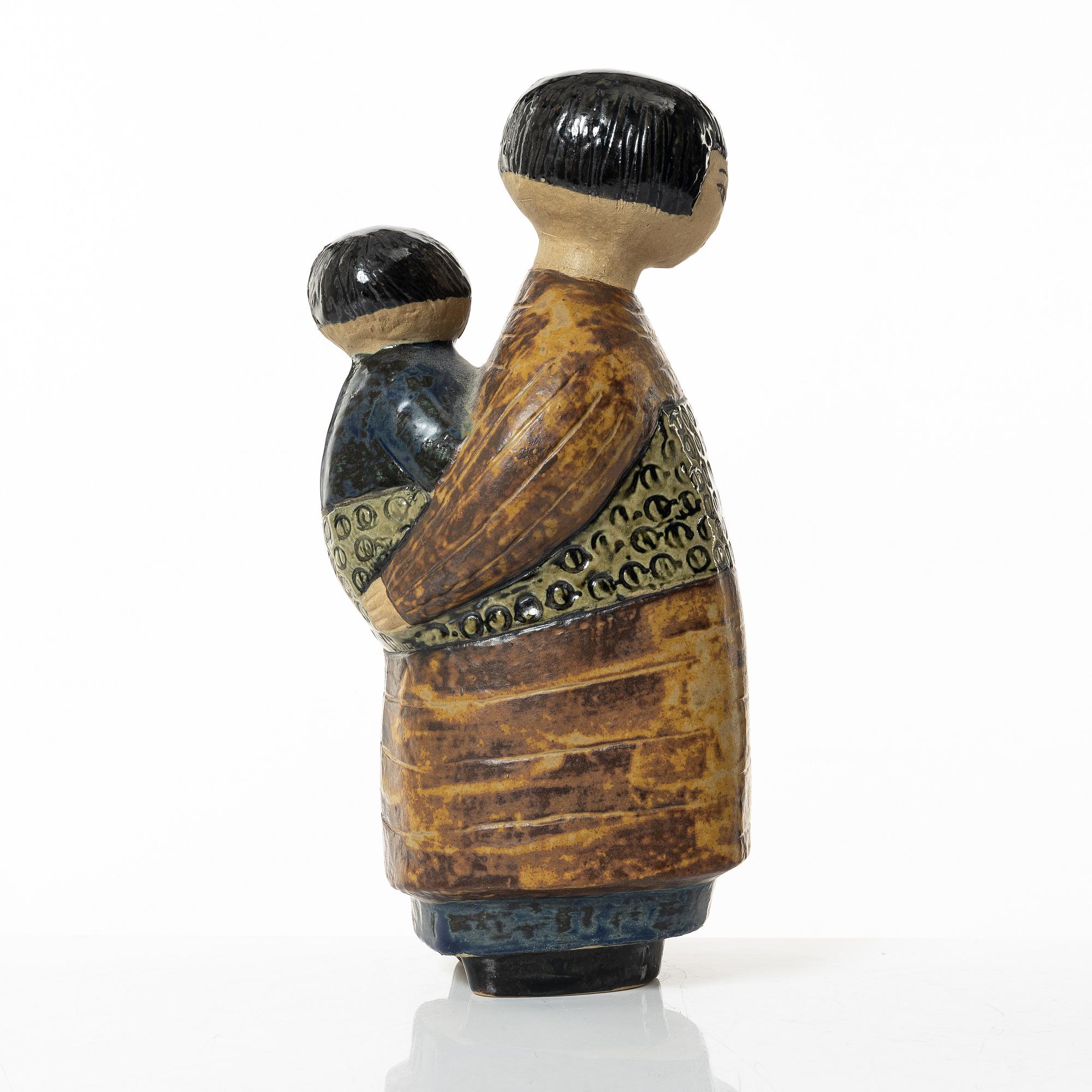 Lisa Larson, a 'Japanska' stoneware figurine, Gustavsberg.
