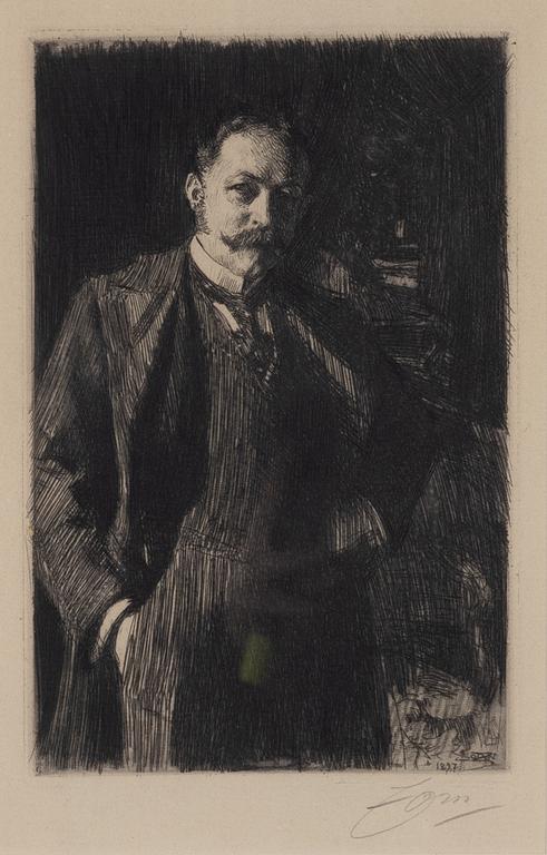 Anders Zorn, "E.R. Bacon".