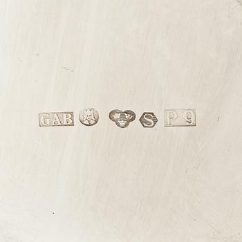 Bägare, silver, GAB, Stockholm, 1965.