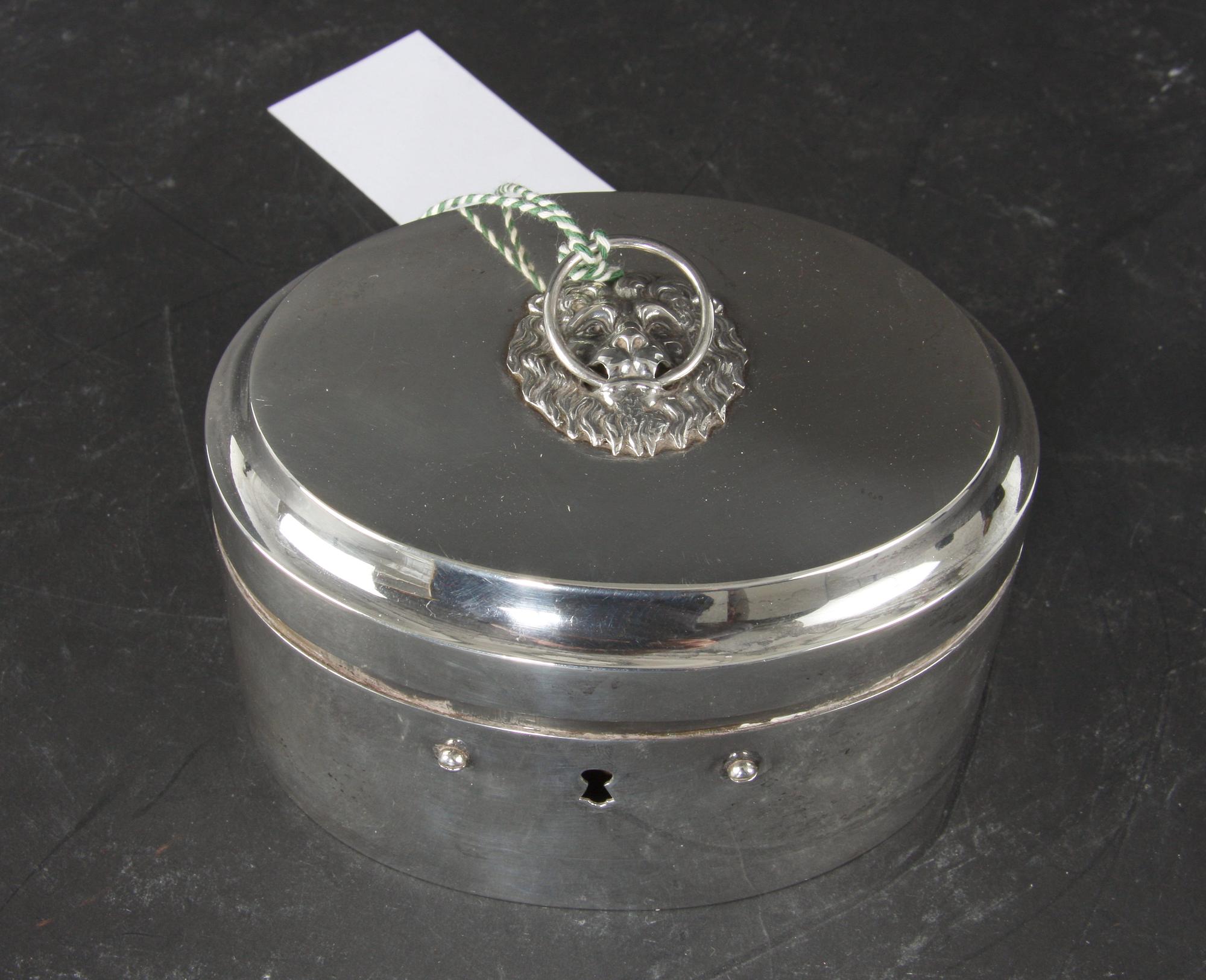SOCKERSKRIN, silver, gustaviansk stil, C F Carlman 1914.