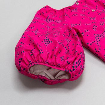 Marimekko, "Rakkauskirje" dress, print "Tarha", by Annika Rimala, 1963.