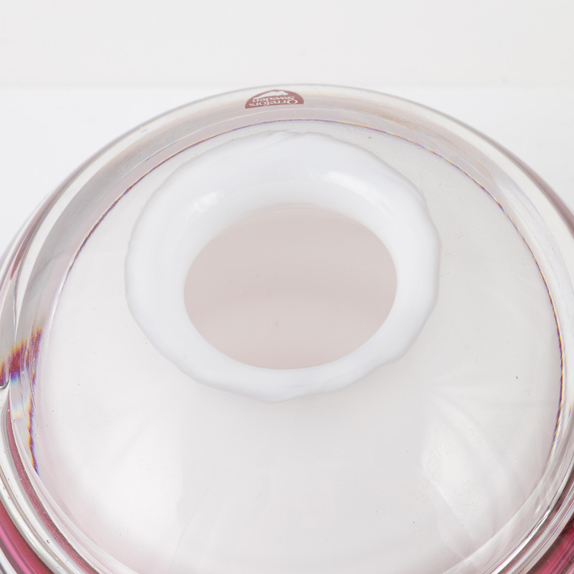 Lars Hellsten, vaser, 2 st, Orrefors.